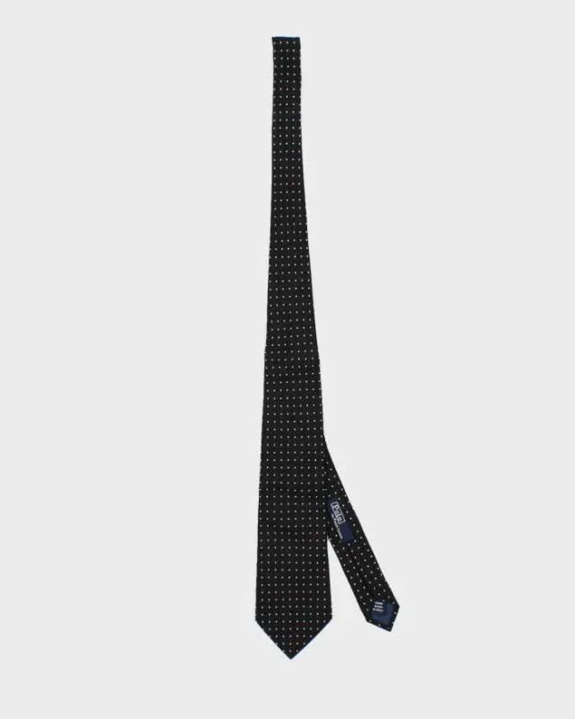 Vintage Ralph Lauren Silk Spotted Tie made by Ralph Lauren