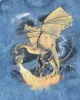 Vintage Y2K The Mountain Fire Breathing Dragon Graphic T-Shirt - L sold by Rokit