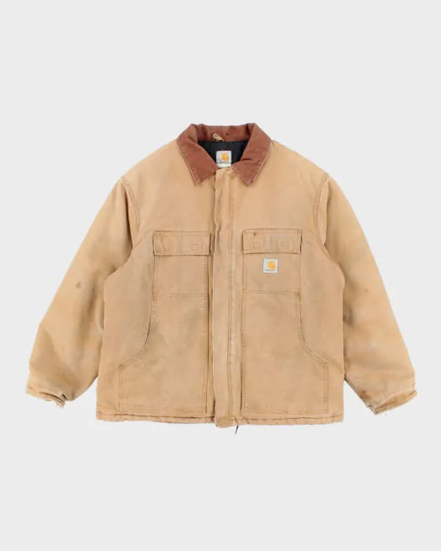 Vintage 90's Carhartt Heavyweight Lined Double Panelled Workwear Jacket - XXL sold by Rokit