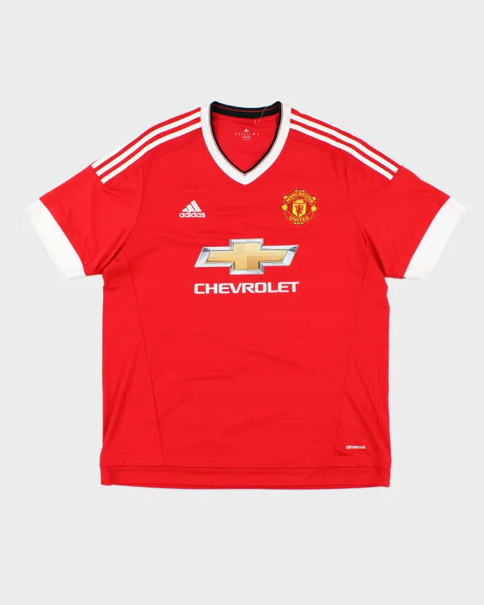 Adidas Manchester United FC 2015/16 Home Football Shirt - XL sold by Rokit
