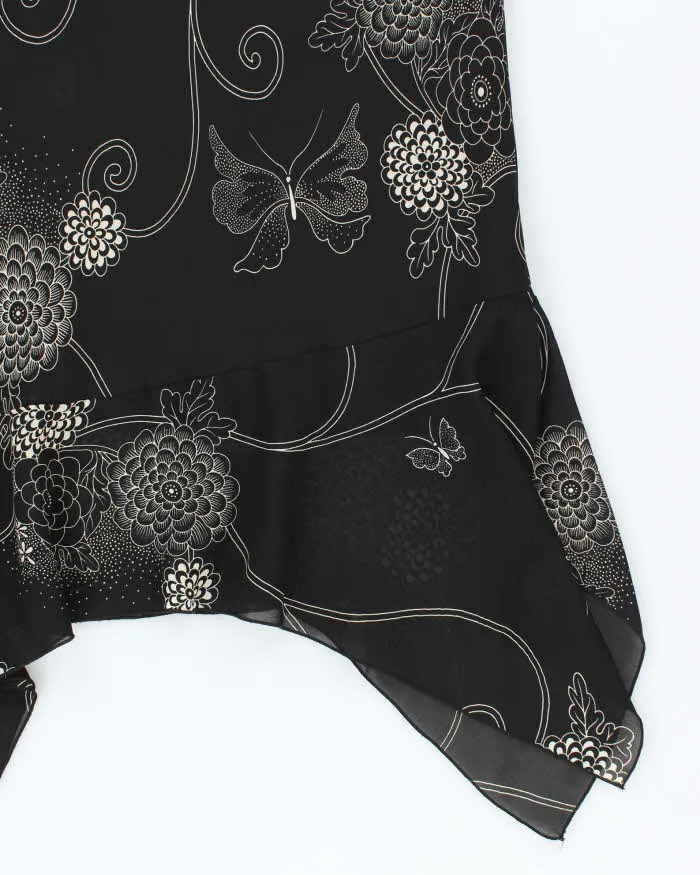 Vintage 90s Jessica Handkerchief Hem Skirt - M sold by Rokit product image thumbnail 3