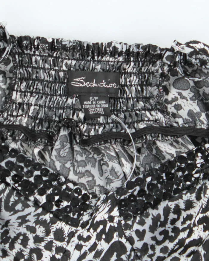 Vintage Y2k 00s Seduction Animal Print Satin Cami - S sold by Rokit product image thumbnail 5