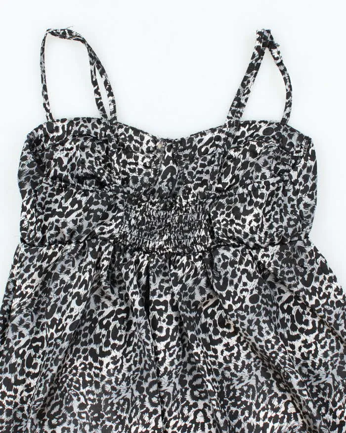 Vintage Y2k 00s Seduction Animal Print Satin Cami - S sold by Rokit product image thumbnail 4