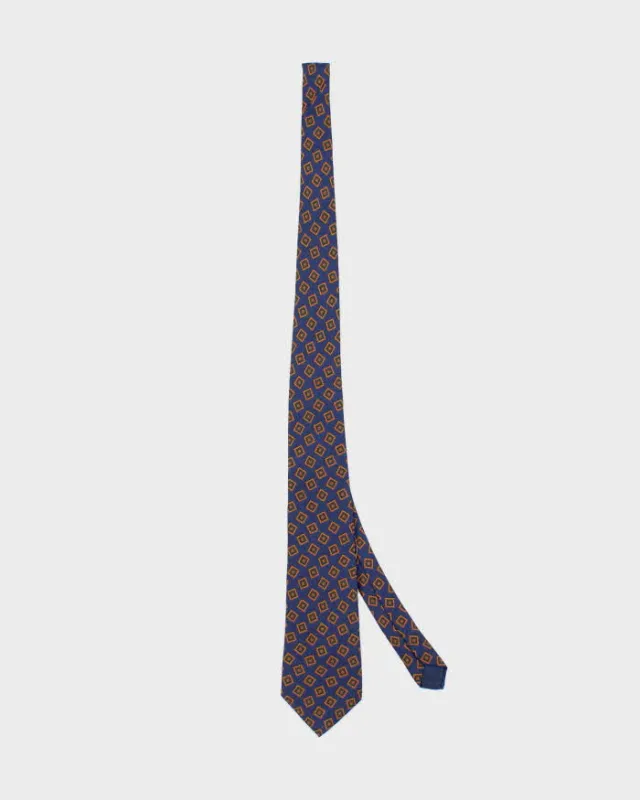 Vintage 80's Lanvin Patterned Silk Tie sold by Rokit