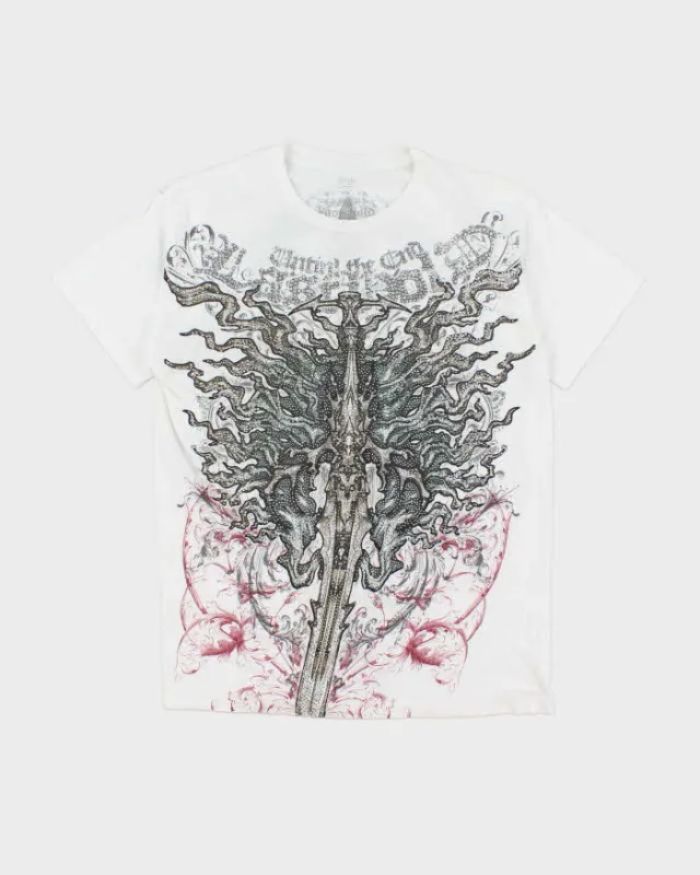 Vintage Y2K Last Hold Gothic Style Graphic T-Shirt - L sold by Rokit