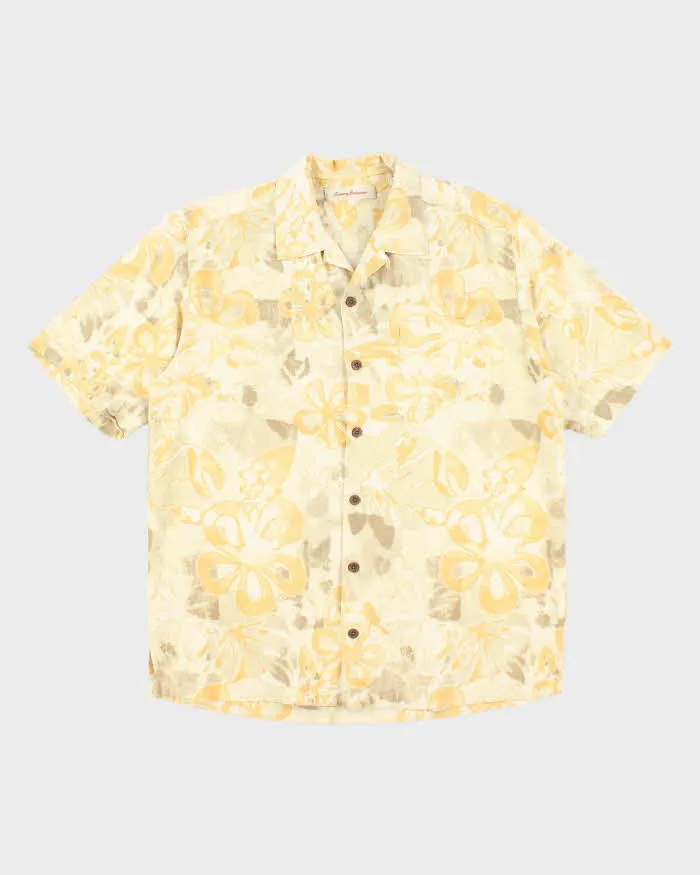 Vintage Tommy Bahama Silk Hawaiian Shirt - M sold by Rokit