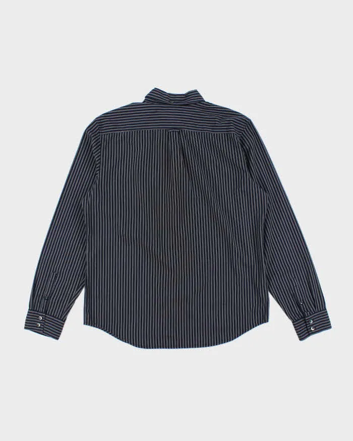Vintage DKNY Stripe Long Sleeve Shirt - L sold by Rokit product image thumbnail 2