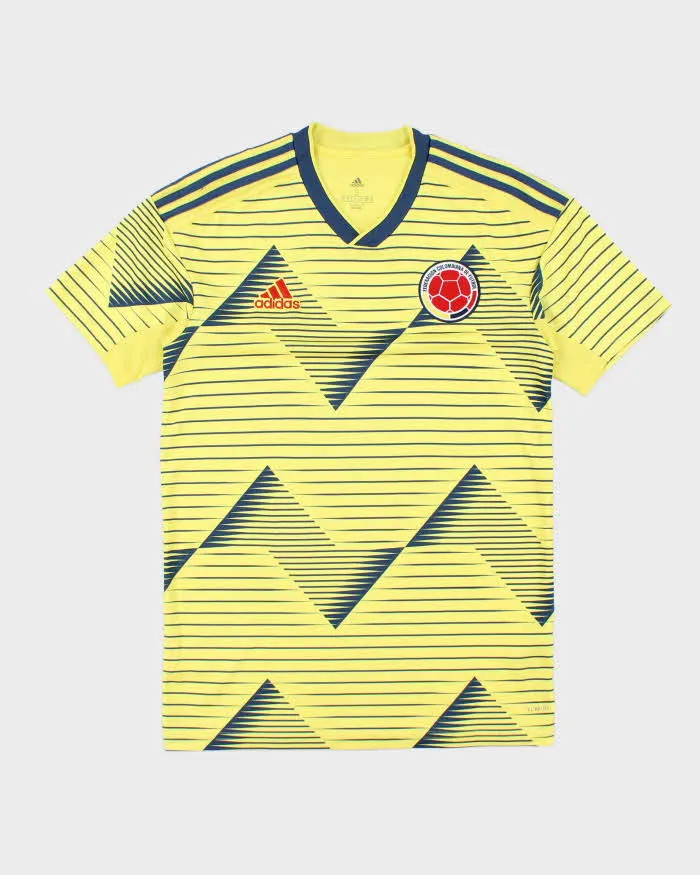 Adidas Colombia 2019/20 International Football Shirt - S sold by Rokit