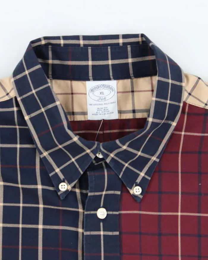 Vintage Brooks Brothers Check Long Sleeve Shirt - XL sold by Rokit product image thumbnail 5