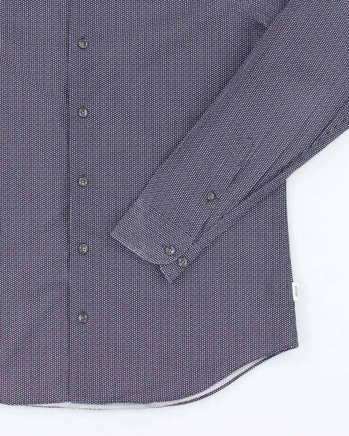Vintage 2000's Armani CollezIoni Patterned Long Sleeve Shirt - L sold by Rokit product image thumbnail 4