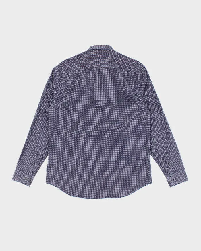 Vintage 2000's Armani CollezIoni Patterned Long Sleeve Shirt - L sold by Rokit product image thumbnail 2