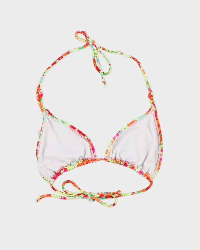 Vintage Y2k 00s Floral Bead Bikini Top - M sold by Rokit product image thumbnail 2