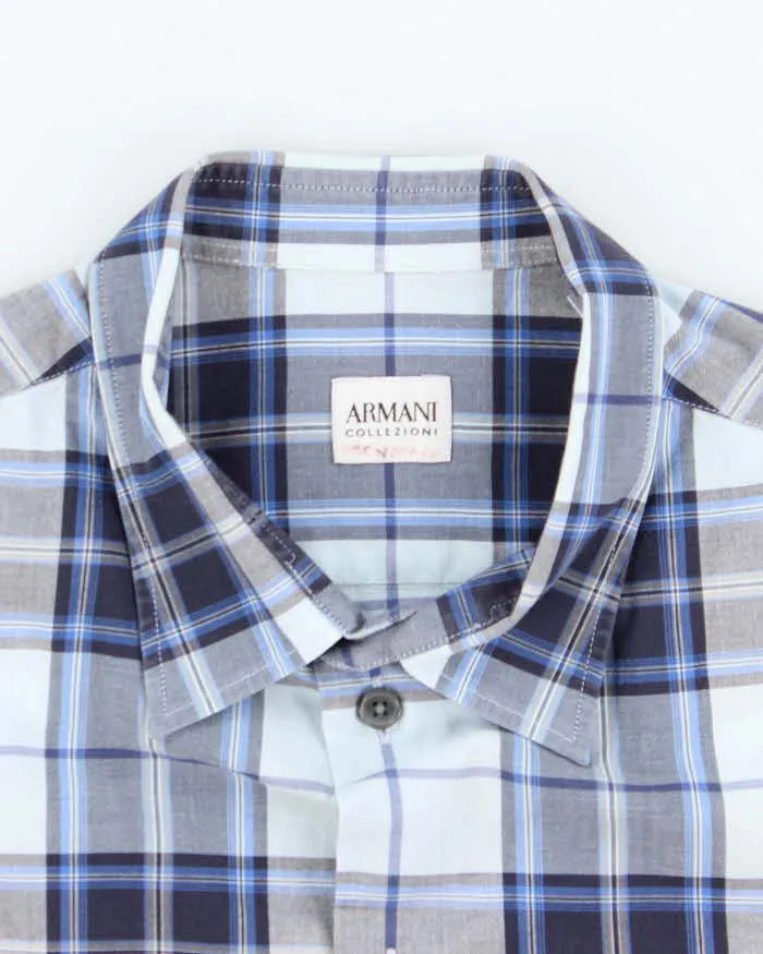 Vintage Y2K Armani Collezioni Check Flannel Shirt - XL sold by Rokit product image thumbnail 5