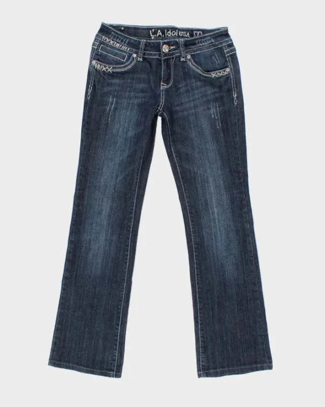 Vintage Y2k 00s LA Idol Bootcut Jeans - W30 L30 sold by Rokit