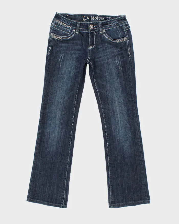 Vintage Y2k 00s LA Idol Bootcut Jeans - W30 L30 sold by Rokit