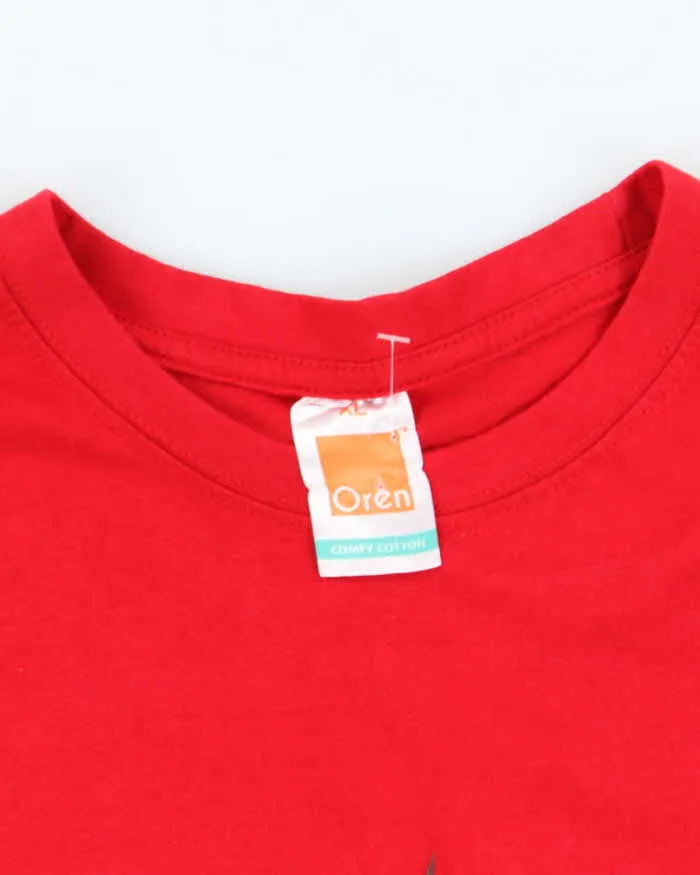 Vintage Y2K I Heart Weed Graphic T-Shirt - L sold by Rokit product image thumbnail 5