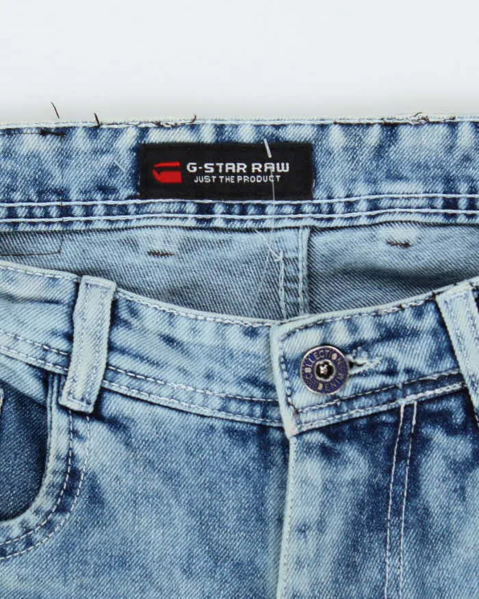 Vintage Y2K G-Star Raw Light Wash Cargo Jeans - W32 L28 sold by Rokit product image thumbnail 5