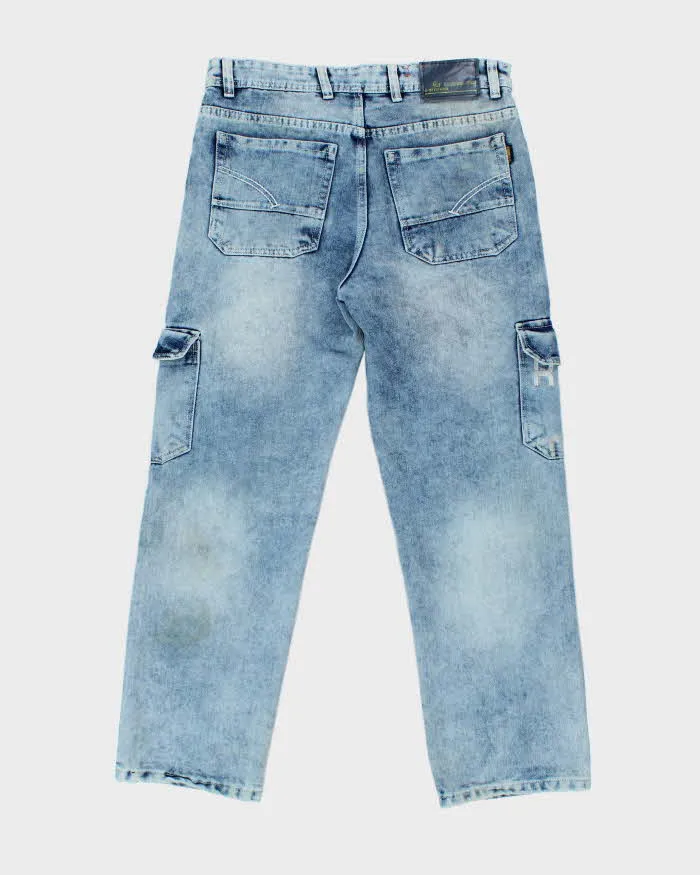 Vintage Y2K G-Star Raw Light Wash Cargo Jeans - W32 L28 sold by Rokit product image thumbnail 2