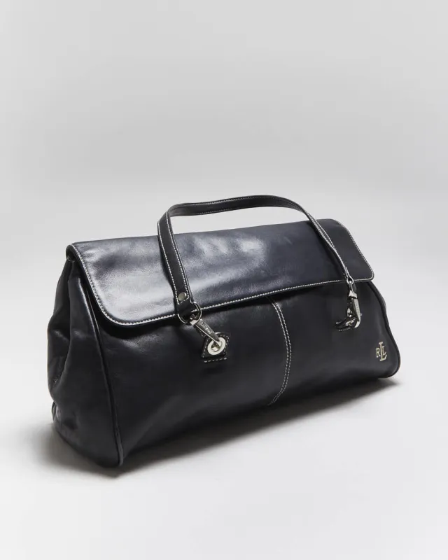 Vintage Ralph Lauren Leather Handbag sold by Rokit