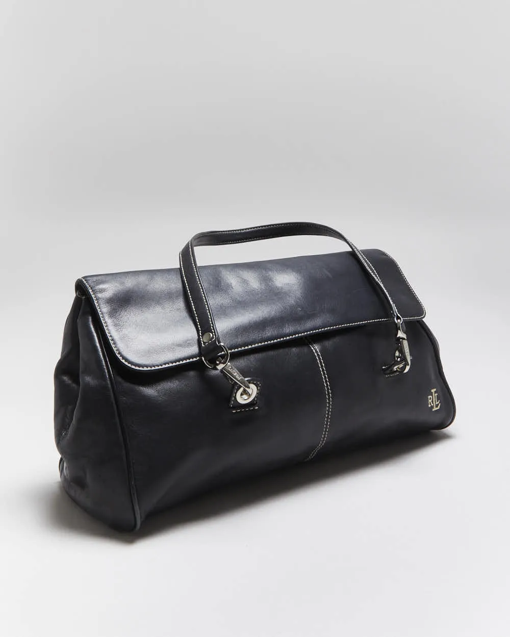 Vintage Ralph Lauren Leather Handbag sold by Rokit