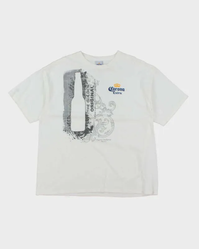 Vintage 2000's Corona Extra Mexico Souvenir Graphic T-Shirt - XXL sold by Rokit