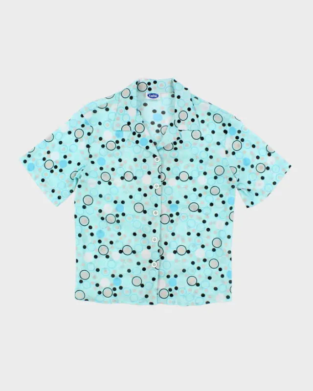 Vintage Y2k 00s Tabi Mesh Blouse - M sold by Rokit
