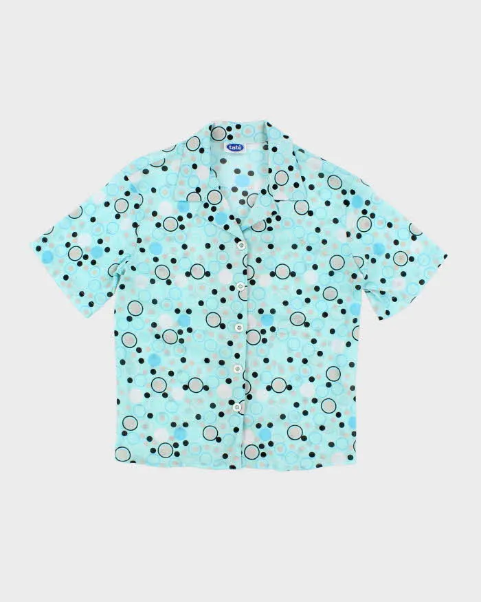 Vintage Y2k 00s Tabi Mesh Blouse - M sold by Rokit