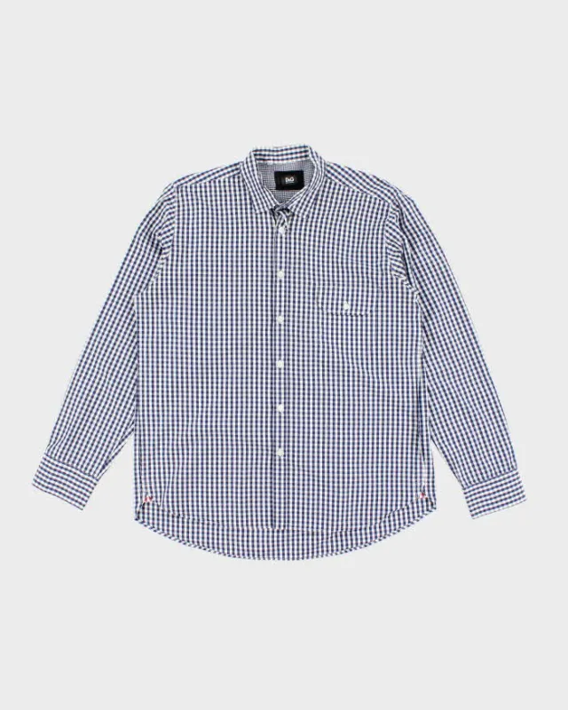 Vintage Y2K Dolce & Gabbana Check Flannel Shirt - XL sold by Rokit
