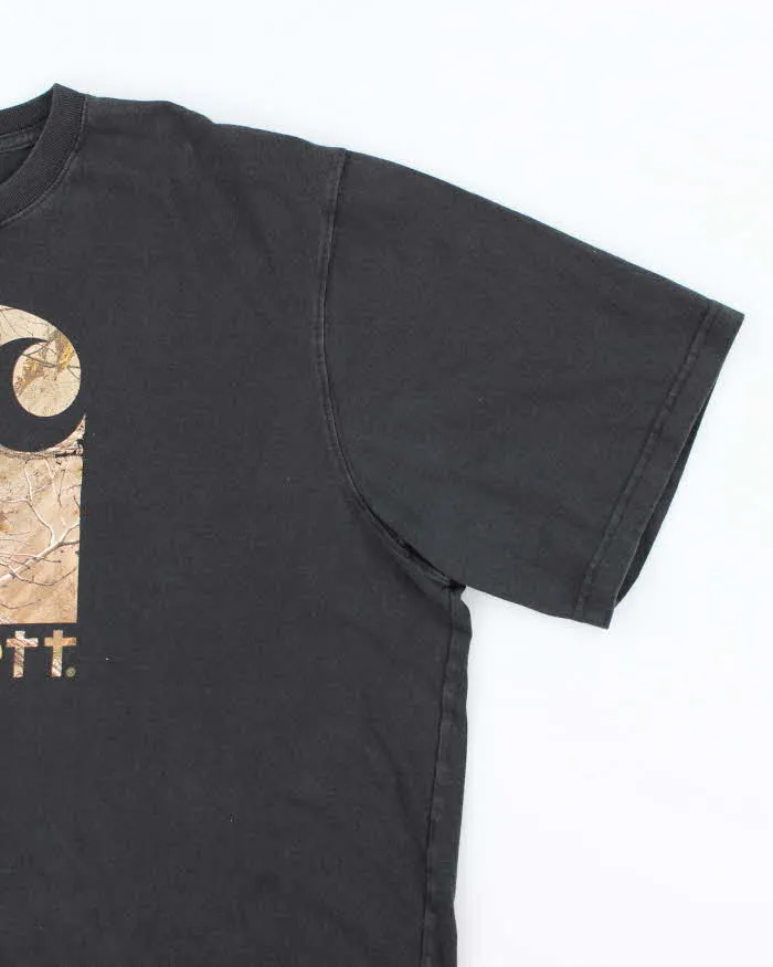 Vintage Y2K Cahartt Camouflage Centre Logo Graphic T-Shirt - XXL sold by Rokit product image thumbnail 4