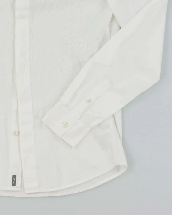 Vintage 2000's Armani Exchange Patterned Lightweight Shirt - S sold by Rokit product image thumbnail 4