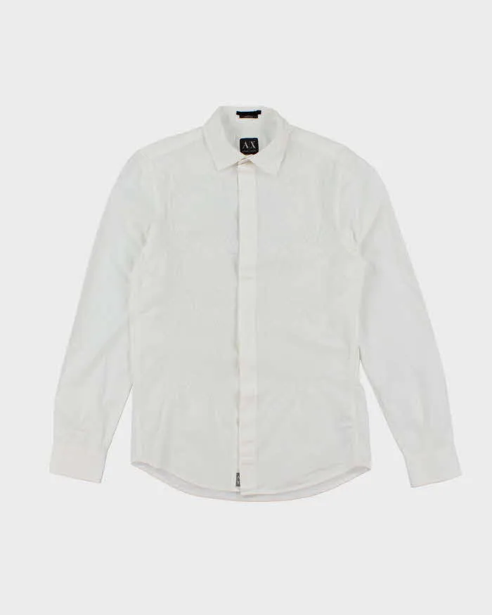 Vintage 2000's Armani Exchange Patterned Lightweight Shirt - S sold by Rokit