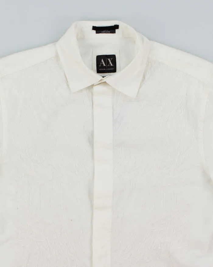 Vintage 2000's Armani Exchange Patterned Lightweight Shirt - S sold by Rokit product image thumbnail 3