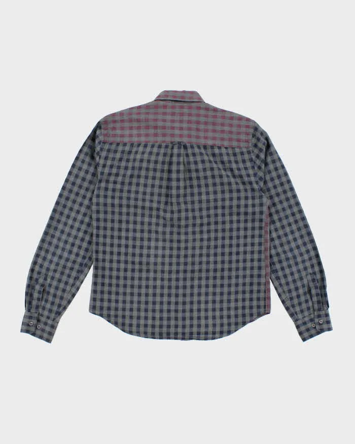 Vintage 2000's Fred Perry Two Tone Checked Flannel Shirt - M sold by Rokit product image thumbnail 2