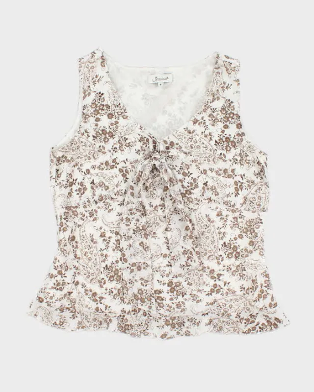 Vintage Y2k 00s Jessica Top - M sold by Rokit