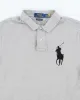 Vintage Y2K Ralph Lauren Big Horse Embroidery Polo Shirt - L sold by Rokit