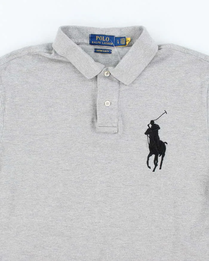 Vintage Y2K Ralph Lauren Big Horse Embroidery Polo Shirt - L sold by Rokit product image thumbnail 3
