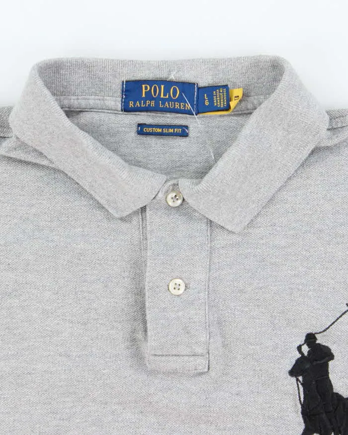 Vintage Y2K Ralph Lauren Big Horse Embroidery Polo Shirt - L sold by Rokit product image thumbnail 5