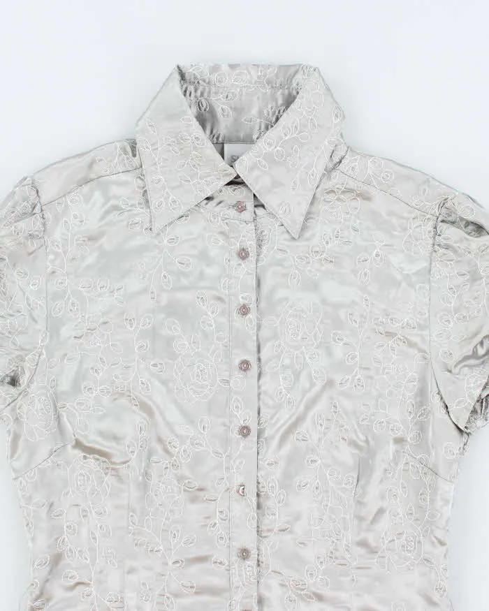 Vintage Y2k 00s Suzy Embroidered Blouse - M sold by Rokit product image thumbnail 3