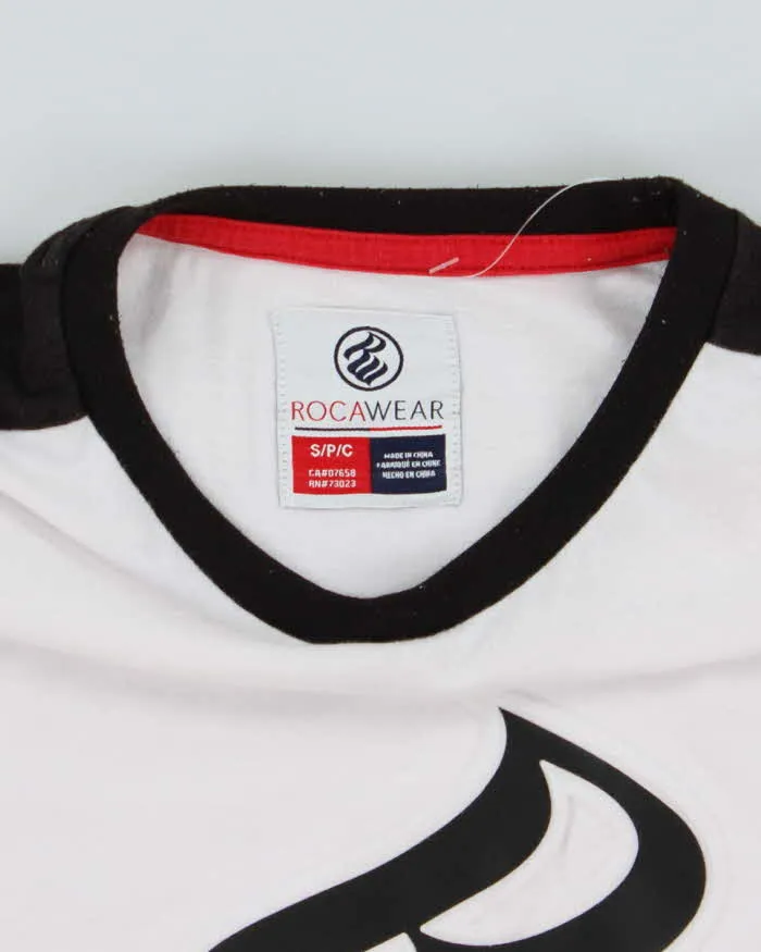Vintage Y2K Rocawear Embossed Logo Graphic T-Shirt - S sold by Rokit product image thumbnail 5