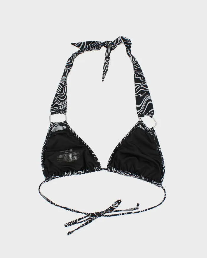 Vintage Y2k 00s Swirl Print Bikini Top - M sold by Rokit product image thumbnail 2