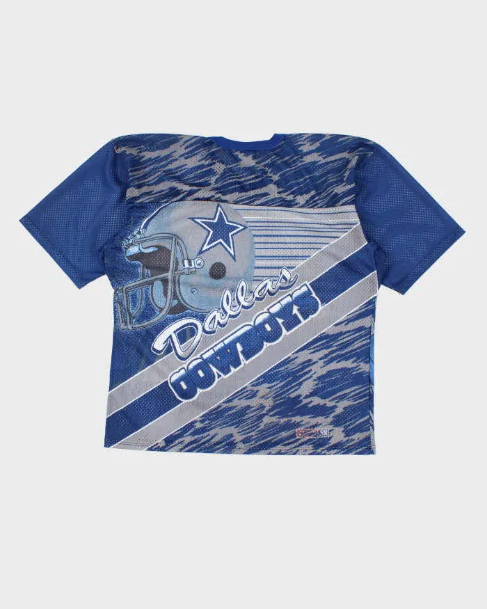 Vintage 90's CCM Dallas Cowboys NFL All Over Print Sports Jersey - XL sold by Rokit product image thumbnail 2