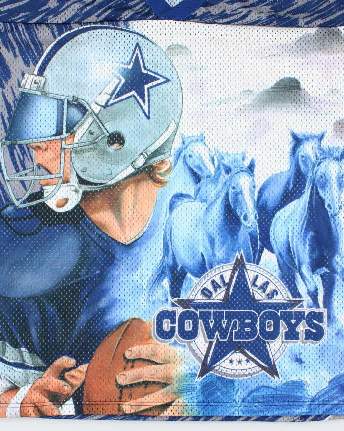 Vintage 90's CCM Dallas Cowboys NFL All Over Print Sports Jersey - XL sold by Rokit product image thumbnail 3