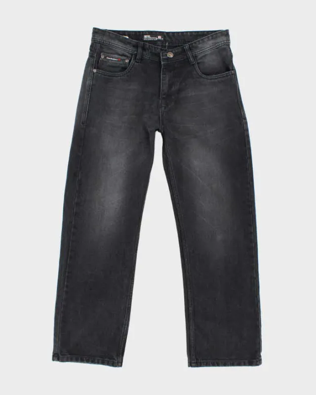 Vintage Y2K Diesel Black Wash Relaxed Fit Jeans - W32 L28 made by Diesel
