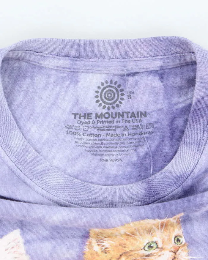 Vintage 2000's The Mountain Feline Graphic Tie-Dye T-Shirt - S sold by Rokit product image thumbnail 5