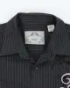 Vintage Y2K Bruno New York Embroidered Long Sleeve Striped Shirt - L sold by Rokit