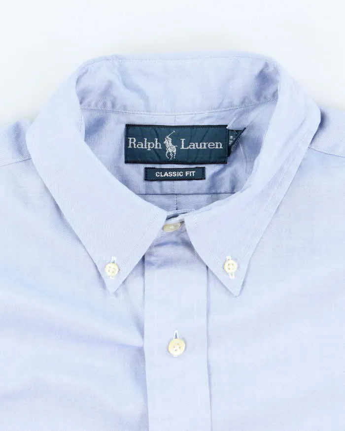 Vintage Ralph Lauren Small Horse Plain Long Sleeve Shirt - XL sold by Rokit product image thumbnail 5