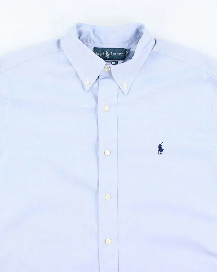 Vintage Ralph Lauren Small Horse Plain Long Sleeve Shirt - XL sold by Rokit product image thumbnail 3