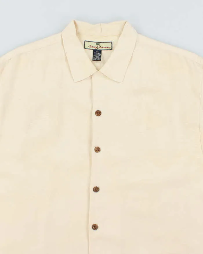 Vintage Tommy Bahama Embossed Patterned Silk Hawaiian Shirt - M sold by Rokit product image thumbnail 3