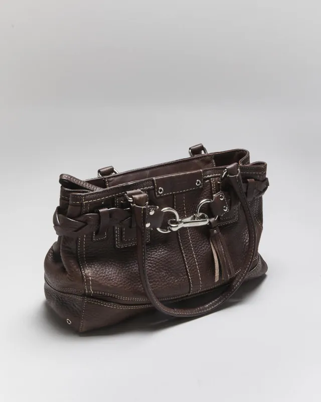 Vintage Y2k 00s Coach Leather Handbag sold by Rokit