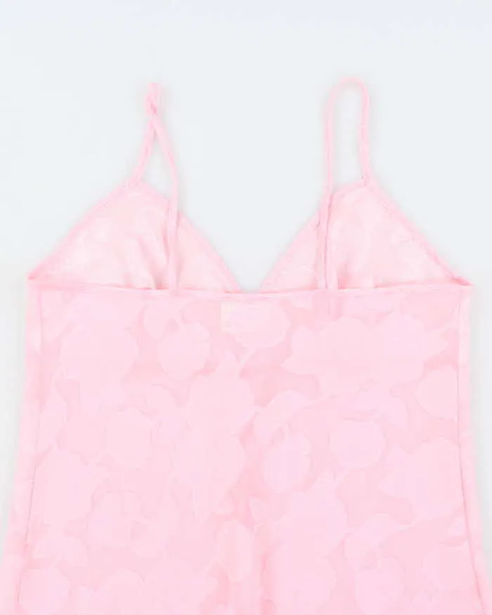 Vintage Y2k 00s Gloria Vanderbilt Sheer Floral Cami - L sold by Rokit product image thumbnail 4